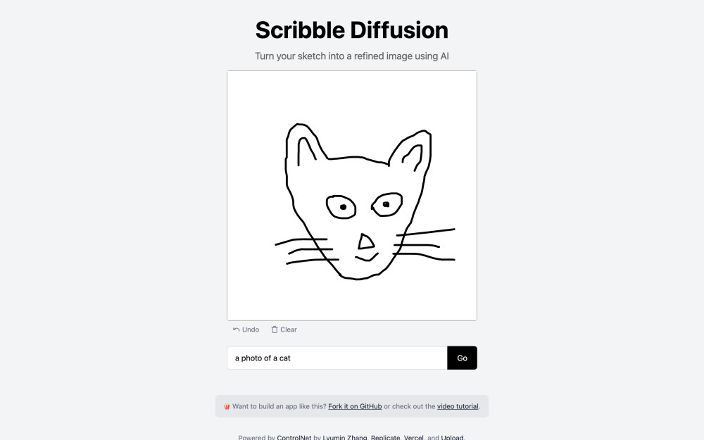 Scribble Diffusion